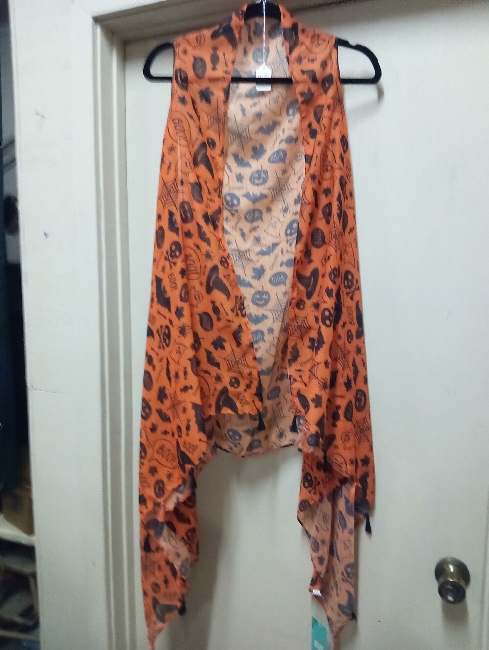 Halloween Witch's Hats, Bats, & Boo's Vest